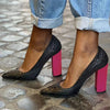 FLUO HEEL PUMPS