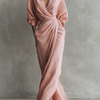 Minimalist Maxi Dress with V-Neck for Women