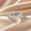 Starlit Sky White Gold Zirconia Ring