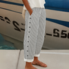 Sharon | Comfortable Striped Loose Fit Summer Pants