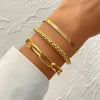 Multi-layer Snake Bone Chain Bracelet Set
