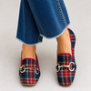 Mélani™ | Checkered Loafers