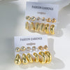 24pcs Handmade Crystal Heart Pearl Earrings