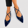 Noëlle™ | Chic Navy Blue Loafers