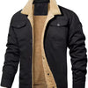 Marcus | Comfortable Warm Sherpa Lined Trucker Winter Jacket