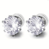 Sparkly Magnetic Clip on Earrings