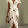 Amira | Elegant Wrap Elegant Wedding Guest Dress