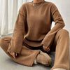 Lily™ - Warm Ribbed Casual Pantsuit
