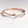 Vintage Braided Gold and Silver Ring