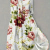 Margot | Elegant floral dress with a statement effect