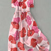 Camille | Powder Pink Floral Dress