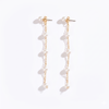 Clara - Faux Pearl Tassel Drop Earrings