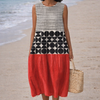 Juana | Striped Midi Dress