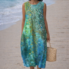 Zara | Midi dress with reef print