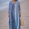 Breeze Flowing Dress Blue