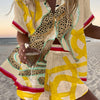 Tessa | Printed Two Piece Shorts Set Short Sleeve Summer Outfit