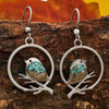 Vintage Bird on Branch Earrings – Symbol of Freedom & Serenity