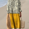 Jocelyn - Patterned Summer Maxi Dress