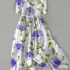 Amélie | Elegant Dress with Lavender Flowers