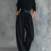 Lisa™ | Black 2-Piece Set with Belt