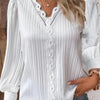 Celestine | Elegant Lace Detail Blouse