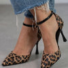 HEEL WITH ANKLE STRAP