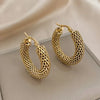 Golden Tide Hoop Earrings | Gold