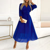 Nia | Elegant Wrap Wedding Guest Maxi Dress