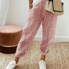 Amynelle | Striped Pants Loose Fit Cropped Summer Pants